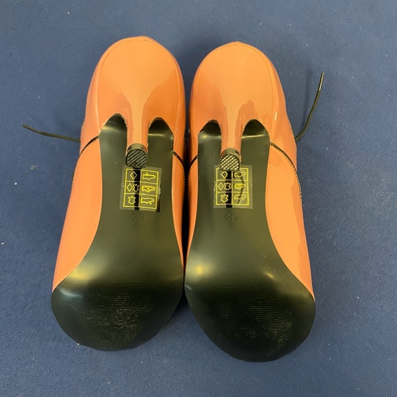 N.Y.L.A Pink Randee Leather Heels B-92 - Picture 5 of 6